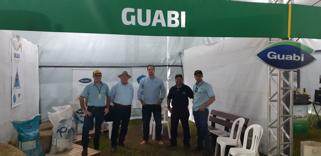 Guabi marca presença no Dia de Campo da Cooperativa Copagril na cidade de Palotina-PR
